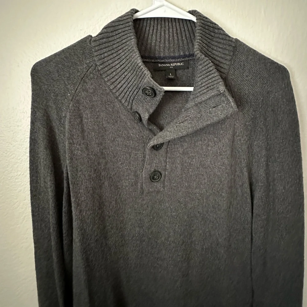 Men’s banana republic sweater size large